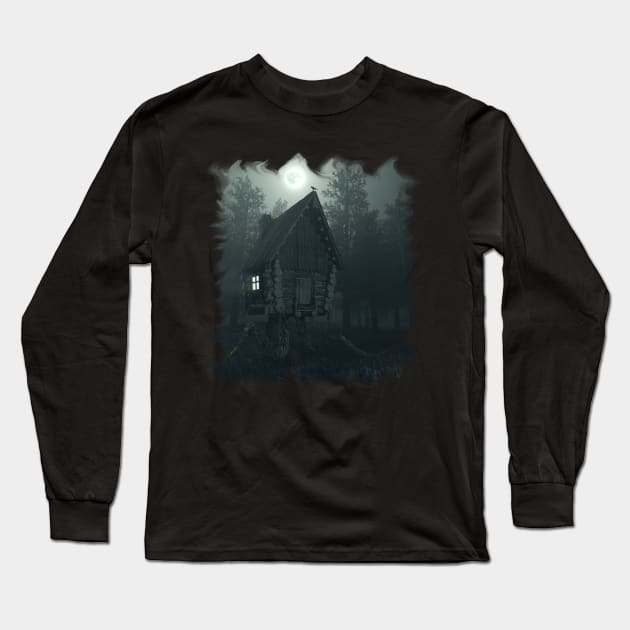 Witch's Hut Long Sleeve T-Shirt by Tarasevi4